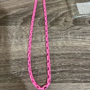 Melania Clara Necklace 
Mini bari chain 14 inches with 3 inch extender